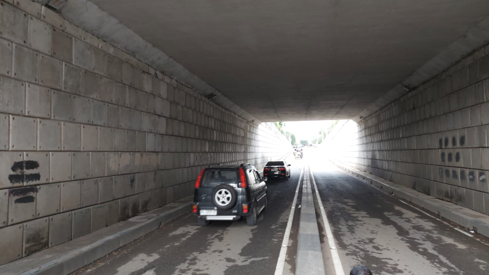 Underpass Beurawe sudah bisa dilalui kembali oleh pengendara setelah sempat ditutup selama lima hari karena genangan air/Foto: Dinas PUPR Aceh