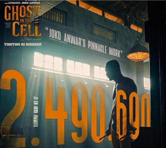 Poster film Ghost in the Cell garapan sutradara Joko Anwar yang menembus posisi tiga besar film Indonesia terlaris 2026/Foto: Istimewa