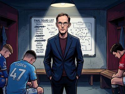Thomas Tuchel coret Cole Palmer, Phil Foden, dan Harry Maguire dari skuad Inggris Piala Dunia 2026. Ivan Toney jadi kejutan.