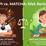 Matcha disebut lebih unggul dari kopi dan teh hijau biasa untuk anti-penuaan. Kadar antioksidannya tinggi, plus prebiotik untuk usus sehat.
