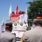 Ratusan Buruh Peringatan Hari Buruh Internasional (May Day) 2026 di Monumen Nasional (Monas), Jakarta, Jumat (1/5/2026)/Foto:Info Publik