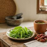 Daun melinjo mengandung resveratrol, senyawa antioksidan yang sama dengan red wine. Penelitian laboratorium menunjukkan potensinya menurunkan asam urat dan melawan radikal bebas/Ilustrasi: Indoragamnewscom