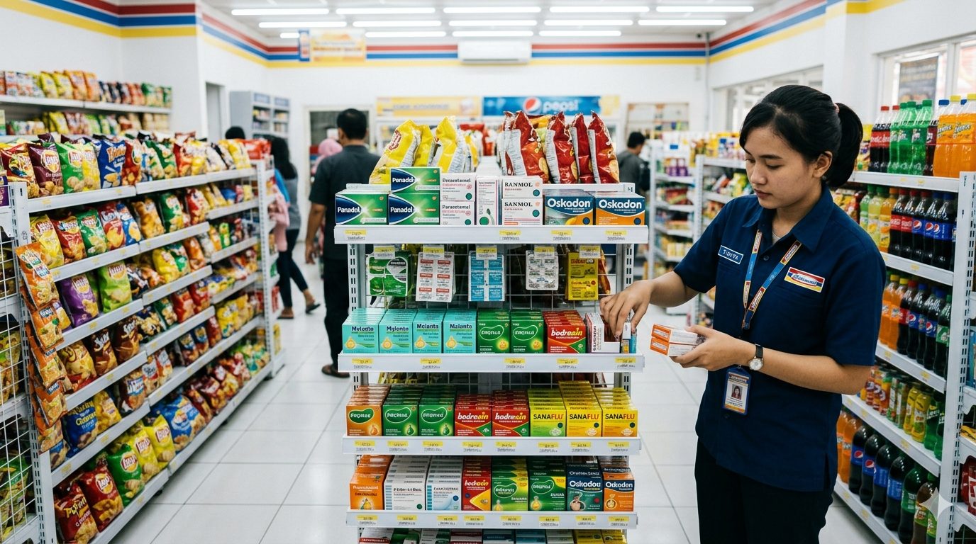 BPOM resmi terbitkan Peraturan Nomor 5 Tahun 2026. Selama ritel modern jual obat bebas tanpa aturan jelas, BPOM sebut kondisi ini area abu-abu yang berbahaya.