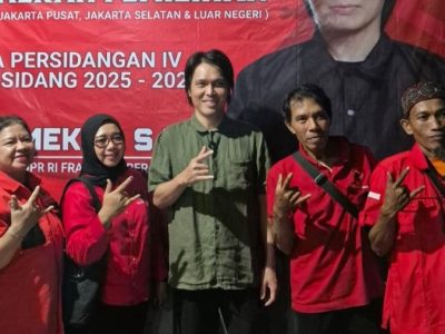 Once Mekel anggota Komisi X DPR RI saat berkumnjung ke daerah pemilihannya/Foto: Humas DPR RI