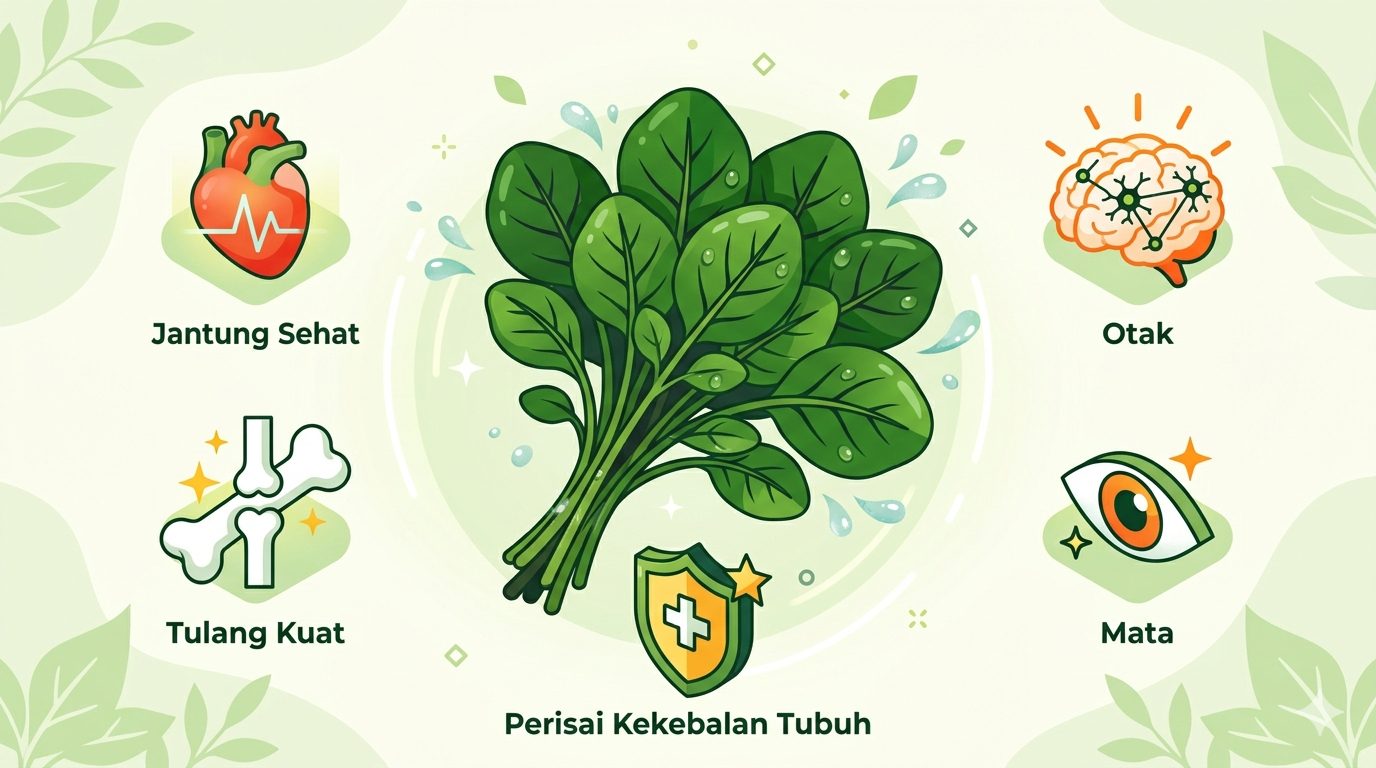 Selada air, sayuran dengan skor sempurna dari CDC, kaya vitamin K dan antioksidan. Studi ilmiah membuktikan manfaatnya melawan kanker hingga penyakit jantung/Ilustrasi: Indoragamnewscom