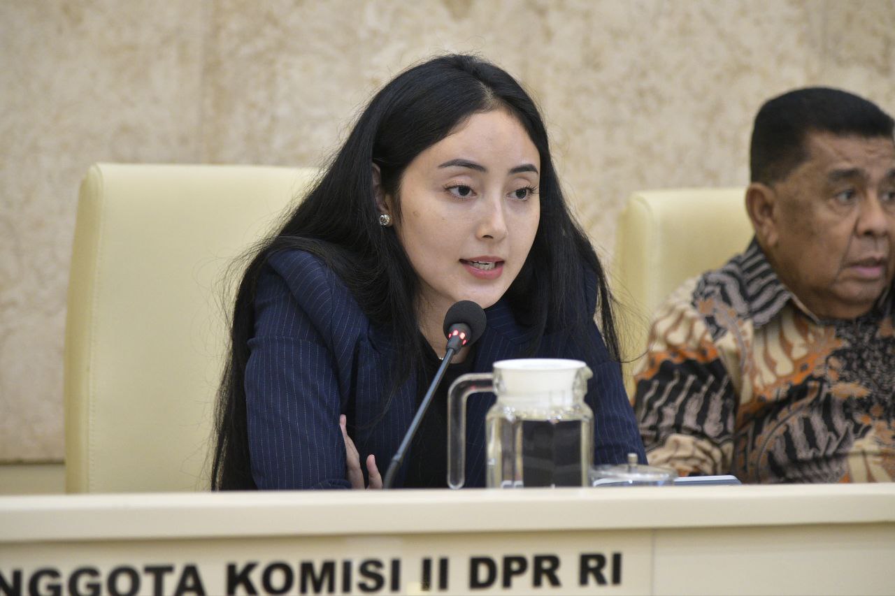 Anggota Komisi II DPR RI, Shintya Sandra Kusuma. Foto: Humas DPR RI
