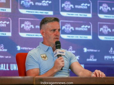 Pelatih Timnas Indonesia, John Herdman minta Timnas Indonesia tetap rendah hati usai menang 3-0 atas Oman. Ia sebut masih banyak ruang berkembang dan puji dukungan suporter di GBK/Foto: Singgih Wibowo/Indoragamnewscom
