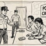 Dua pelaku begal handphone di Bundaran Doggy Bandung ditangkap polisi setelah dikejar warga/Ilustrasi: Indoragamnewscom