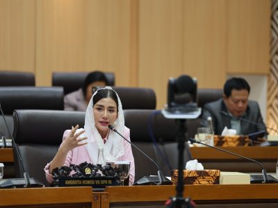 Anggota Komisi VII DPR Novita Hardini nilai promosi Piala Dunia 2026 di TVRI masih minim gaung/Foto: Media Center Novita Hardini