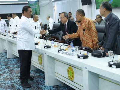Menteri Pertanian Andi Amran Sulaiman saat audiensi dengan peternak petelur di Kantor Pusat Kementerian Pertanian, Selasa (9/6/2026)/Foto: Humas Kementan