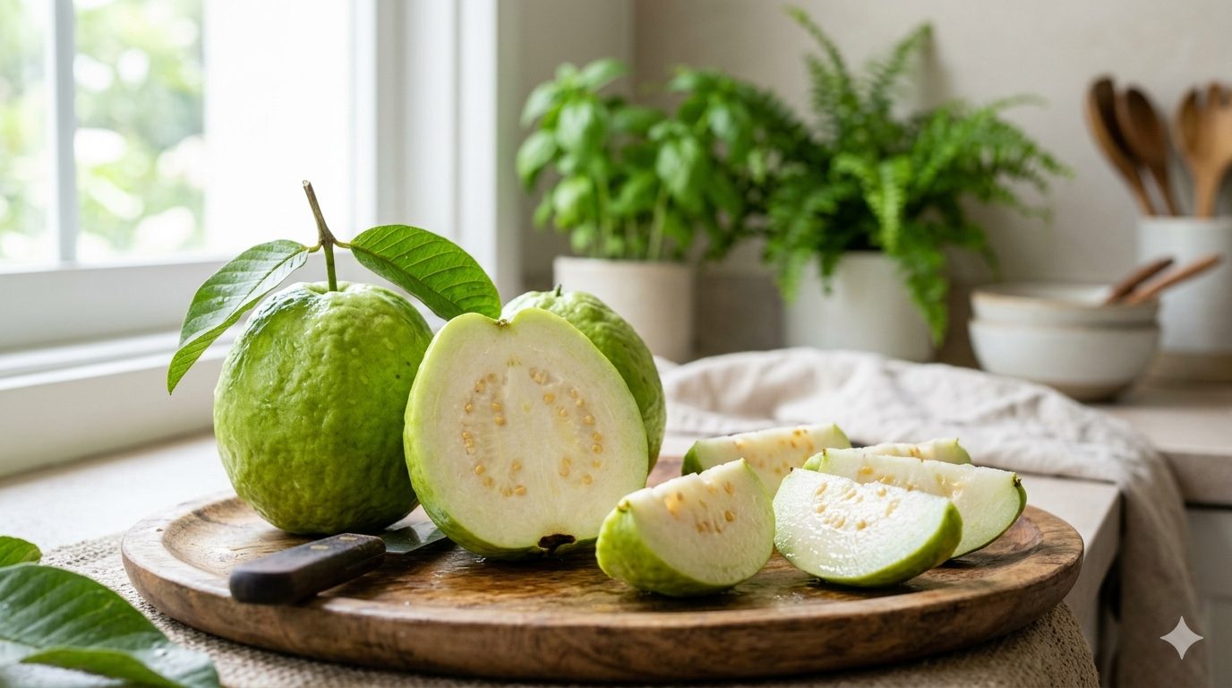 Kandungan vitamin C jambu kristal capai 116 mg per 100 gram/Ilustrasi: Indoragamnewscom