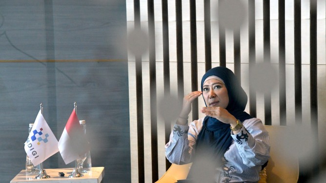 Menkomdigi Meutya Hafid minta warga waspadai ilusi algoritma saat ikuti aksi di medsos/Foto: Humas Kekomdigi