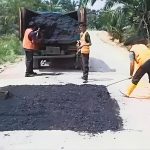 Dinas PUPRPKPP Riau mulai perbaiki Jalan Simpang Perak–Istana Sayap di Pelalawan secara bertahap. Plt Kadis Zulfahmi prioritaskan titik rusak parah demi keselamatan pengguna jalan.