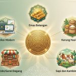 Zenis harta wajib dizakati: emas (nisab 85 gram), perdagangan (2,5%), pertanian (5-10%), peternakan, hingga zakat profesi modern. Pahami agar ibadah sempurna dan harta berkah/Ilustrasi: Indoragamnewscom
