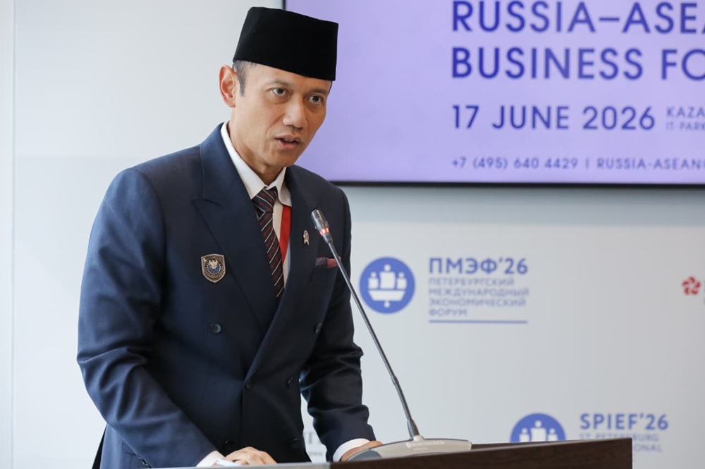 Menko Infrastruktur Agus Harimurti Yudhoyono