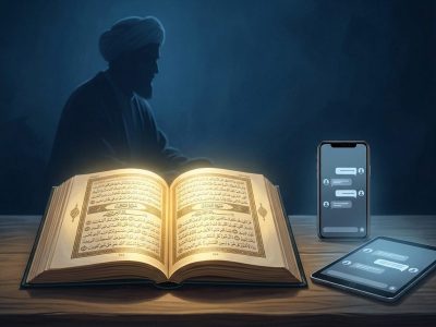 Hukum belajar agama lewat AI dalam Islam: diperbolehkan sebagai alat bantu, namun bukan sumber utama. Ulama menekankan rujukan tetap kepada ahli ilmu/Ilustrasi: Indoragamnewscom