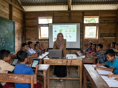 Wakil Ketua Komisi X DPR Mufidah Kurniasih dorong digitalisasi pendidikan di daerah 3T. Tiga pilar: inklusif, adaptif, partisipatif/Ilustrasi: Indoragamnewscom