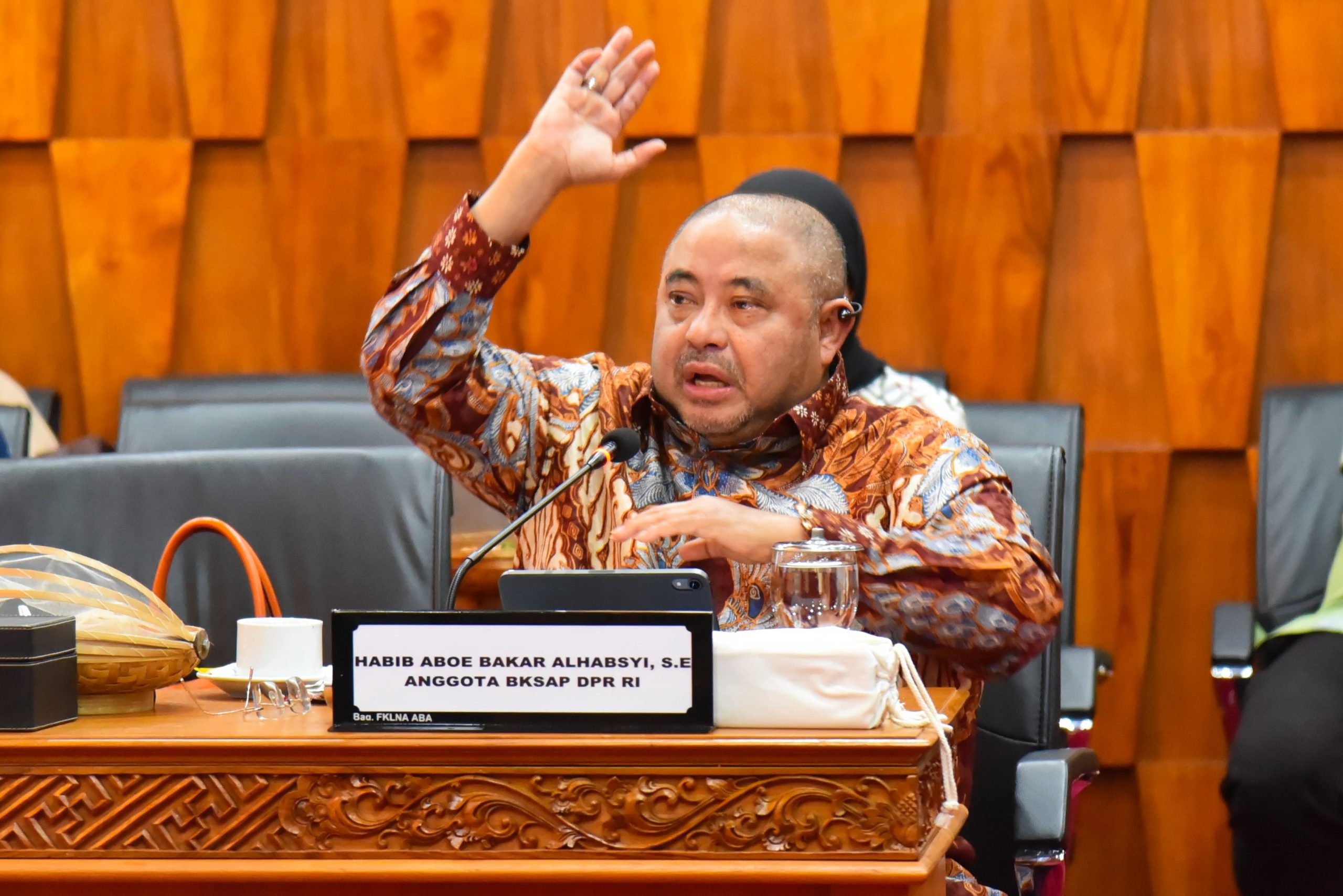 Anggota Badan Kerja Sama Antar-Parlemen (BKSAP) DPR RI, Habib Aboe Bakar Alhabsyi/Foto: Humas DPR RI