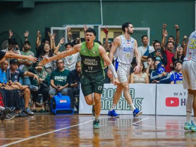 Bogor Hornbills ke final IBL 2026 usai kalahkan Satria Muda 82-79 di Game 4. Cesar Camara Perez bawa timnya cetak sejarah/Foto: IBL