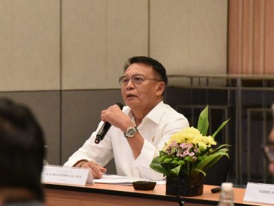 Ketua Tim Kunjungan Kerja Spesifik Komisi I DPR RI TB Hasanuddin/Foto: Humas DPR RI