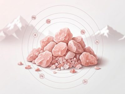 Garam Himalaya dari tambang Khewra Pakistan mengandung 80 jenis mineral/Ilustrasi: Indoragamnewscom