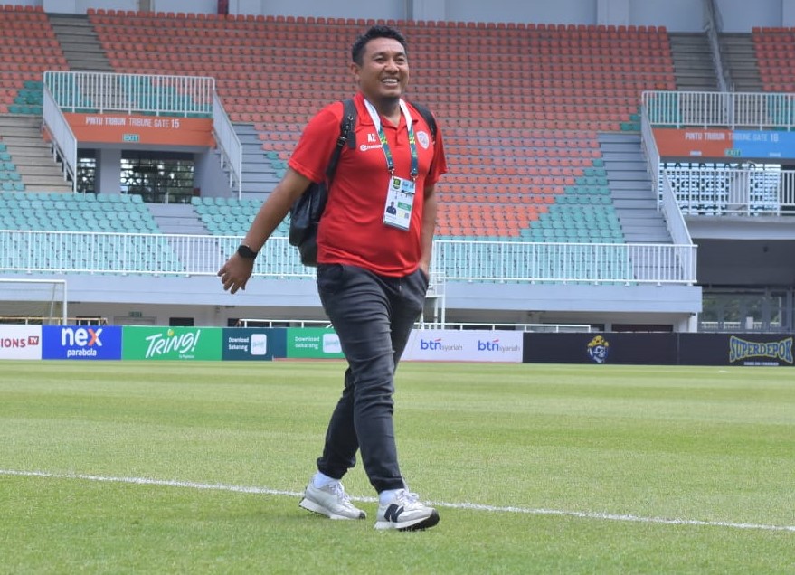 Pelatih Persikad Achmad Zulkifli optimis dengan kehadiran Nagita Slavina sebagai Presiden Direktur/Foto: Dokumen Pribadi