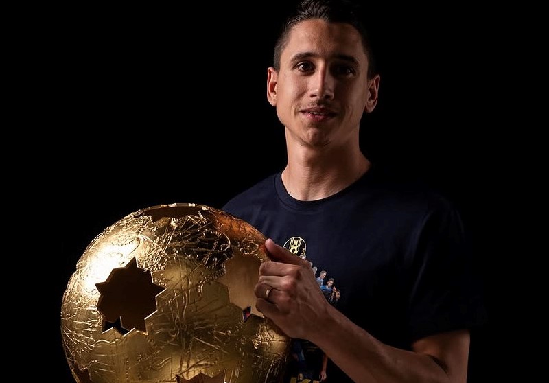 Persib rekrut winger Luka Menalo dari FK Sarajevo dengan durasi kontrak satu tahun/Foto: Instagram Luka Menalo
