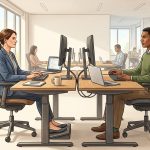Cegah low back pain akibat duduk berjam-jam di kantor dengan postur benar, peregangan rutin, olahraga, dan gaya hidup sehat/Ilustrasi: Indoragamnewscom