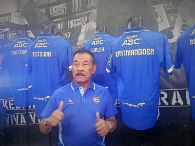 Komisaris PT PBB yang juga menjabat Manajer Tim Persib, Umuh Muchtar/Foto: Dede Idrus/Indoragamnewscom
