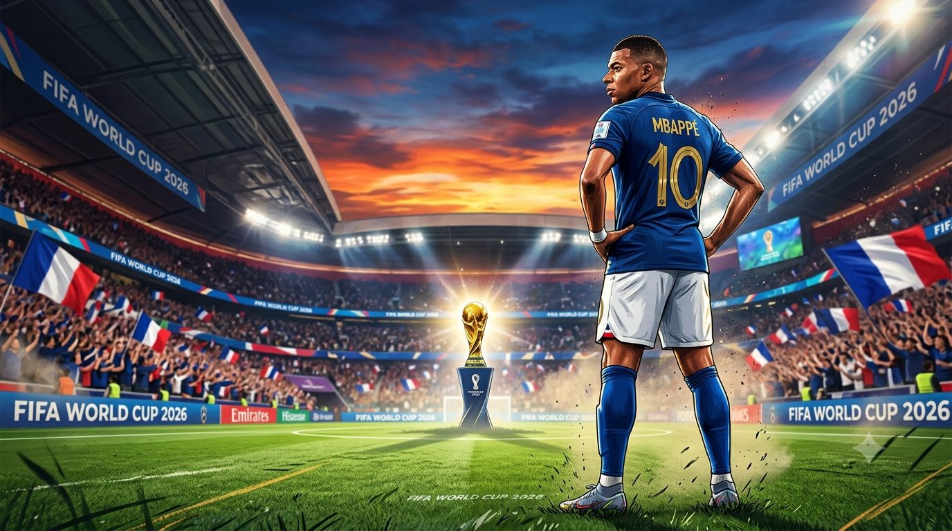 Kylian Mbappe cetak dua gol lawan Swedia, kini koleksi 18 gol Piala Dunia. Ia tegaskan target utama Prancis adalah final 19 Juli, bukan rekor pribadi.