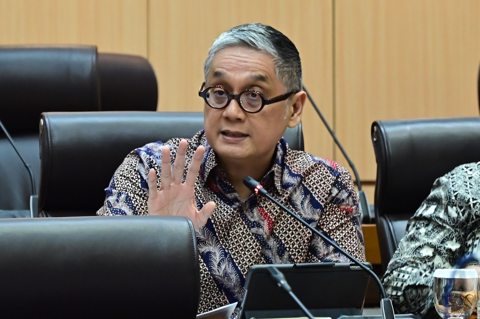 Anggota Komisi VII Putra Nababan soroti kesenjangan capaian KEK Super Prioritas/Foto: Humas DPR RI