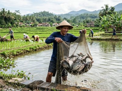 Komisi IV DPR dorong KKP perkuat program nelayan: pabrik pakan, subsidi asuransi, jaminan harga ikan, dan integrasi budidaya di sawah/Ilustrasi: Indoragamnewscom