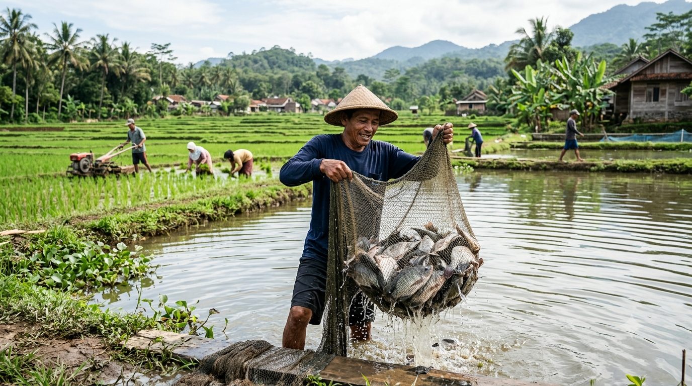 Komisi IV DPR dorong KKP perkuat program nelayan: pabrik pakan, subsidi asuransi, jaminan harga ikan, dan integrasi budidaya di sawah/Ilustrasi: Indoragamnewscom